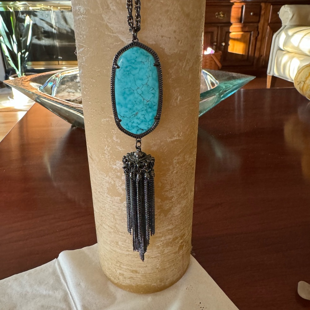 Kendra Scott turquoise necklace